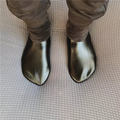 Unisex Woolen Leg and Knee Warmers (IMPORTED) With Free Leather Socks