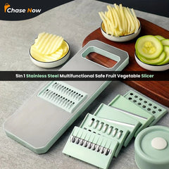 5 in 1 Multifunction Vegetable Slicer Cutter