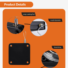 Automatic Door Closer - Self Closing, Easy Install, No Tools Required