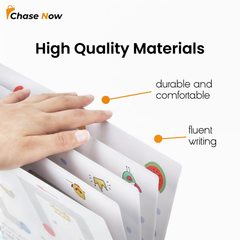 Reusable Educational Tracing Work Book For Kids 64 Pages