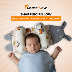 BabyComfort + Soft Head Shaping Pillow for Newborns | Premium Quality