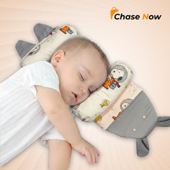 BabyComfort + Soft Head Shaping Pillow for Newborns | Premium Quality