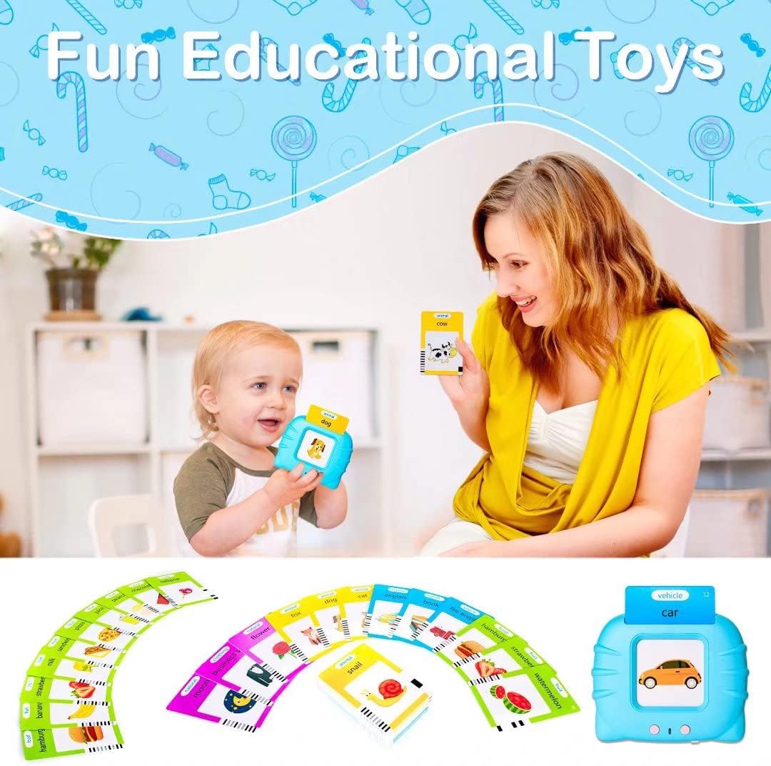 Talking Flash Cards Early Educational Toy for Growing kids