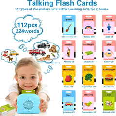 Talking Flash Cards Early Educational Toy for Growing kids