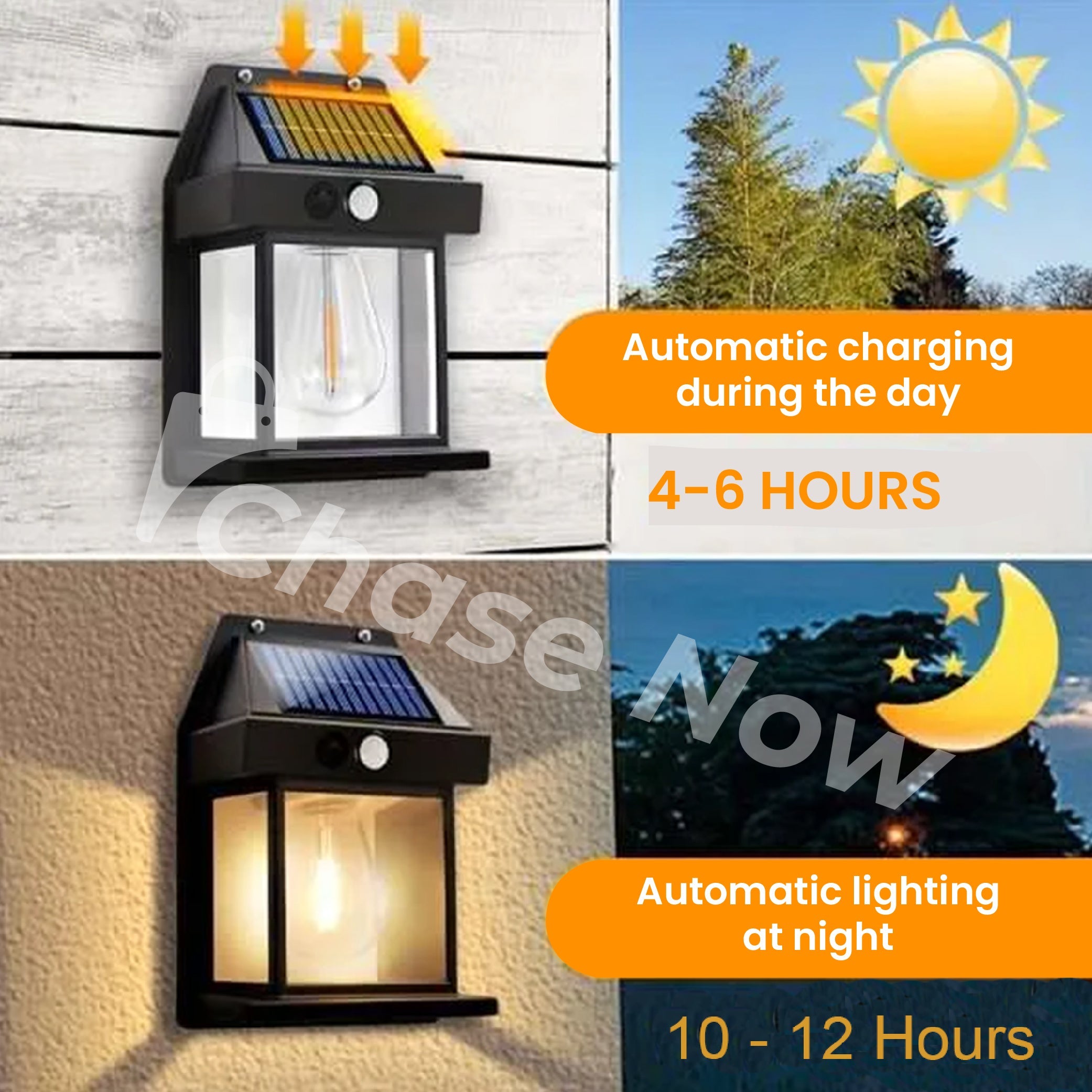 Solar Power Motion Lamp