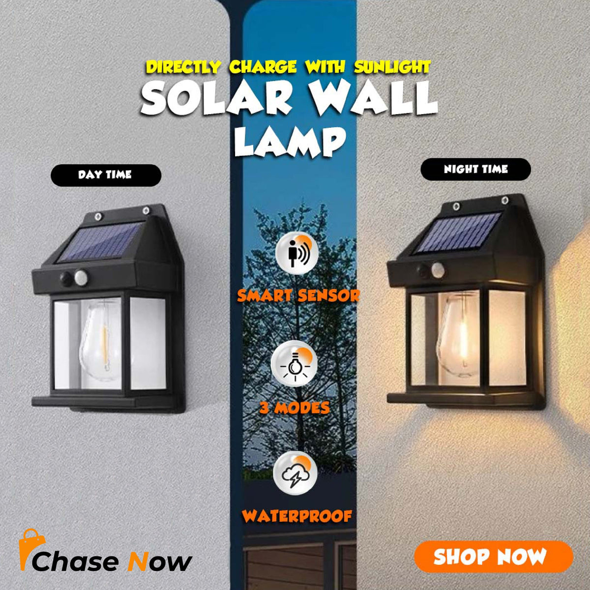 Solar Power Motion Lamp