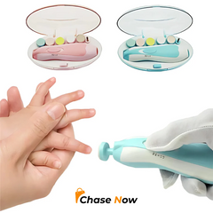 ELECTRIC BABY NAIL CLIPPER - WITH 6 GRINDING HEADS, FOR INFANTS & ADULTS