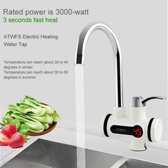 ELECTRIC HOT WATER HEATER DIGITAL DISPLAY